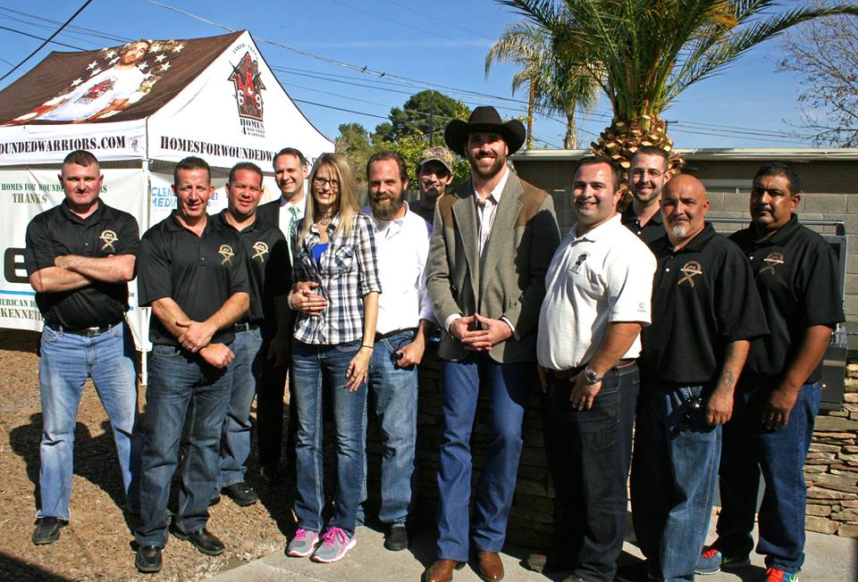 Peak One Builders And Jared Allen Homes For Wounded Warriors 2014