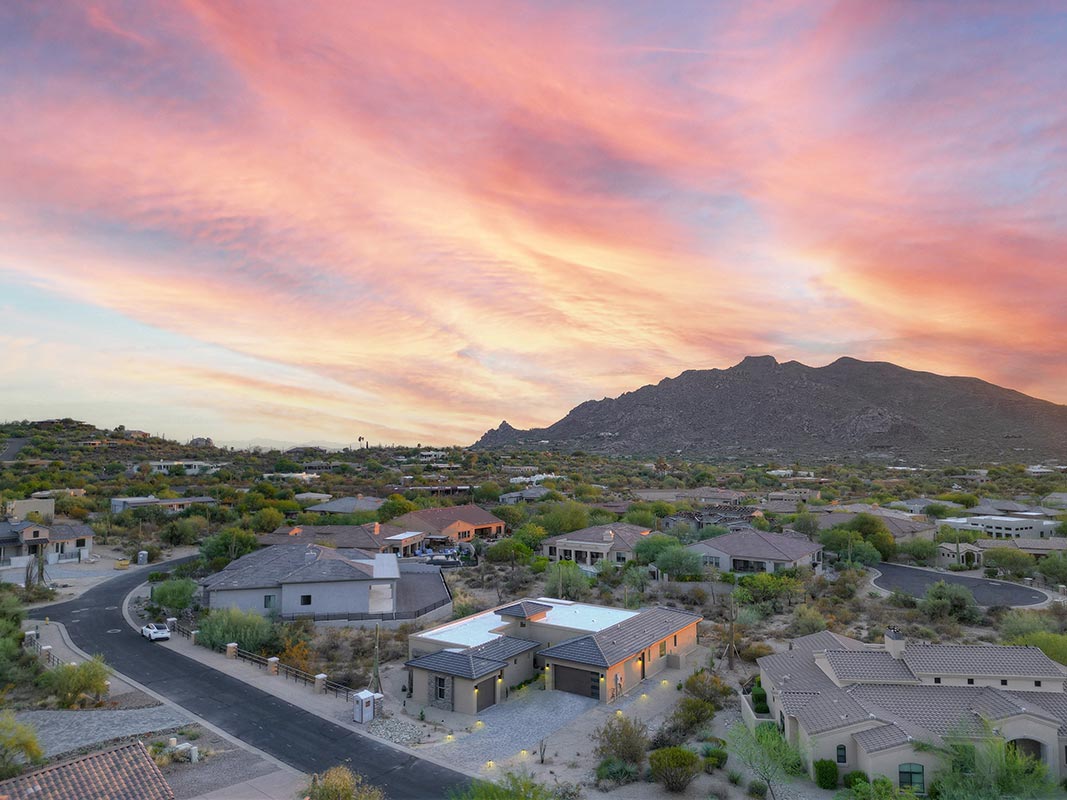 Custom Home Build in Carefree AZ
