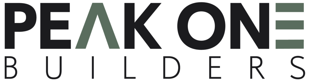 Peak One Builders Logo