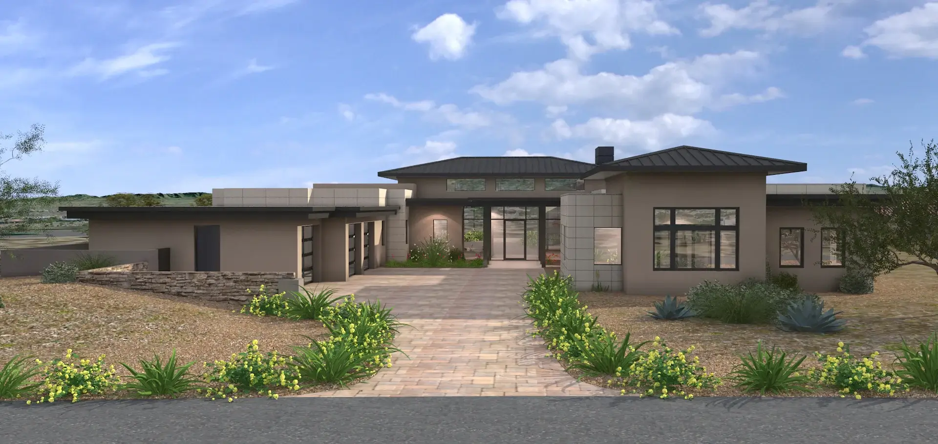 modern golf estate available in north scottsdale arizona.